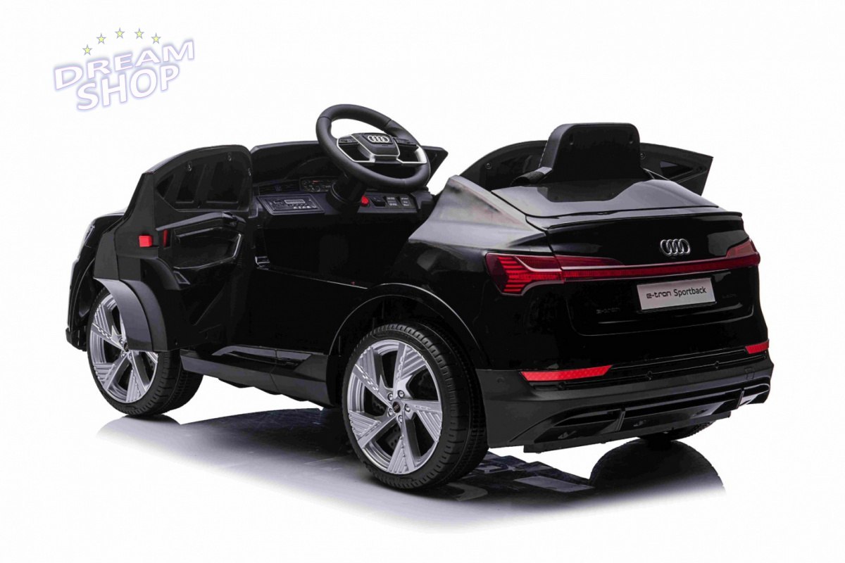 Pojazd Audi E-Tron Sportback Czarny Pojazd Audi E-Tron Sportback Czarny