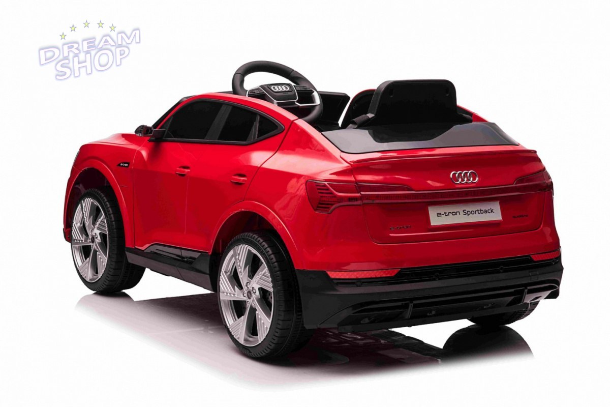 Pojazd Audi E-Tron Sportback Czerwony Pojazd Audi E-Tron Sportback Czerwony