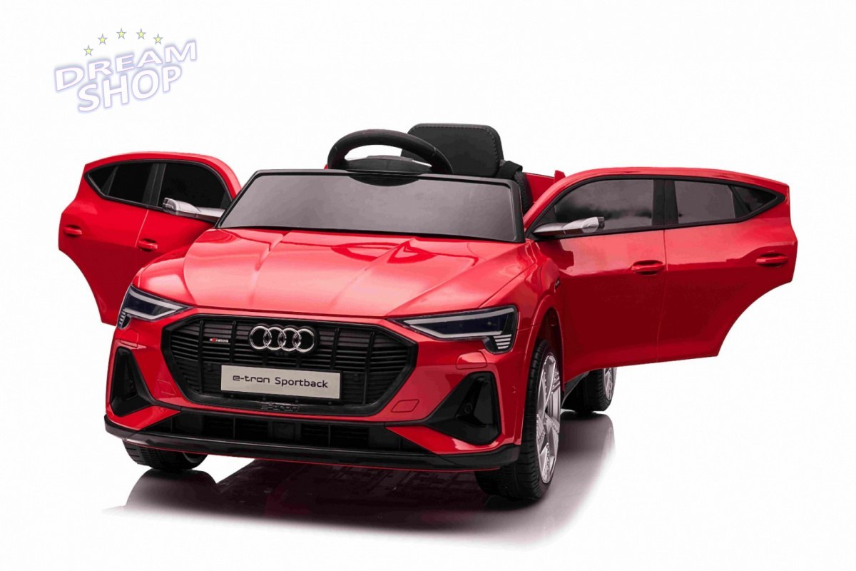 Pojazd Audi E-Tron Sportback Czerwony Pojazd Audi E-Tron Sportback Czerwony