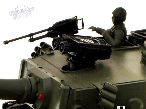 Duży zdalnie sterowany CZOŁG na pilota German Tiger 45cm strzela RC0252ZI Duży zdalnie sterowany CZOŁG na pilota German Tiger 45cm strzela RC0252ZI