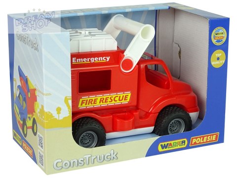 Straż Pożarna Auto ConsTruck Czerwony Polesie 41920