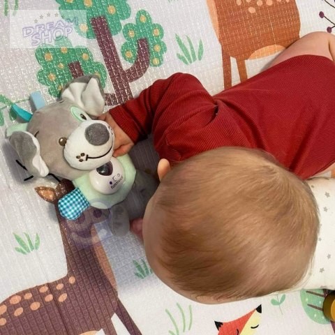 WOOPIE Interaktywny Pluszak Przytulanka dla Niemowląt Światło Dźwięk Piesek Usypiacz WOOPIE Interaktywny Pluszak Przytulanka dla Niemowląt Światło Dźwięk Piesek Usypiacz