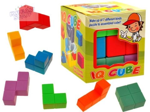 Magiczna kolorowa KOSTKA typu Tetris GR0153