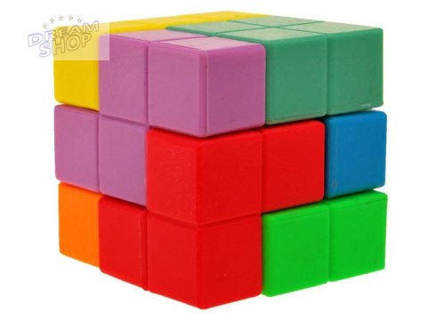 Magiczna kolorowa KOSTKA typu Tetris GR0153