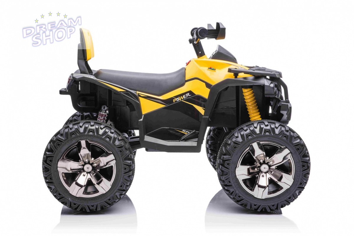 Pojazd Quad ATV Power Żółty Pojazd Quad ATV Power Żółty