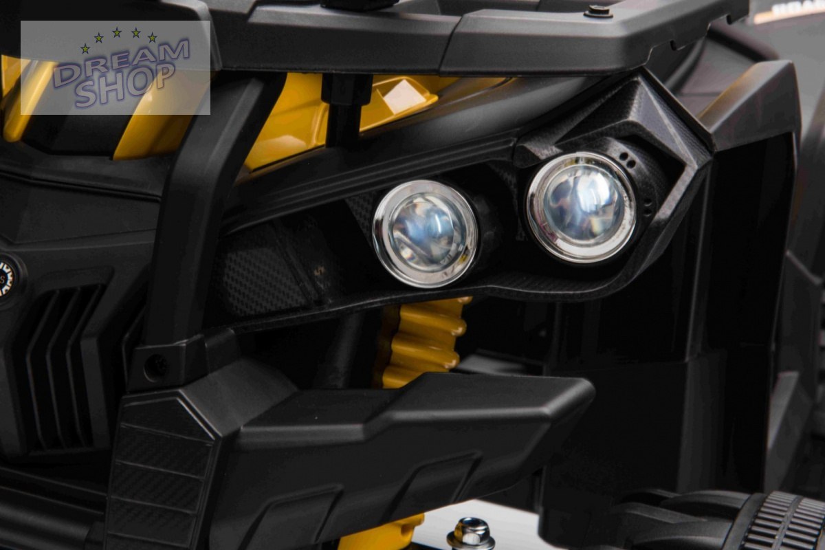 Pojazd Quad ATV Power Żółty Pojazd Quad ATV Power Żółty
