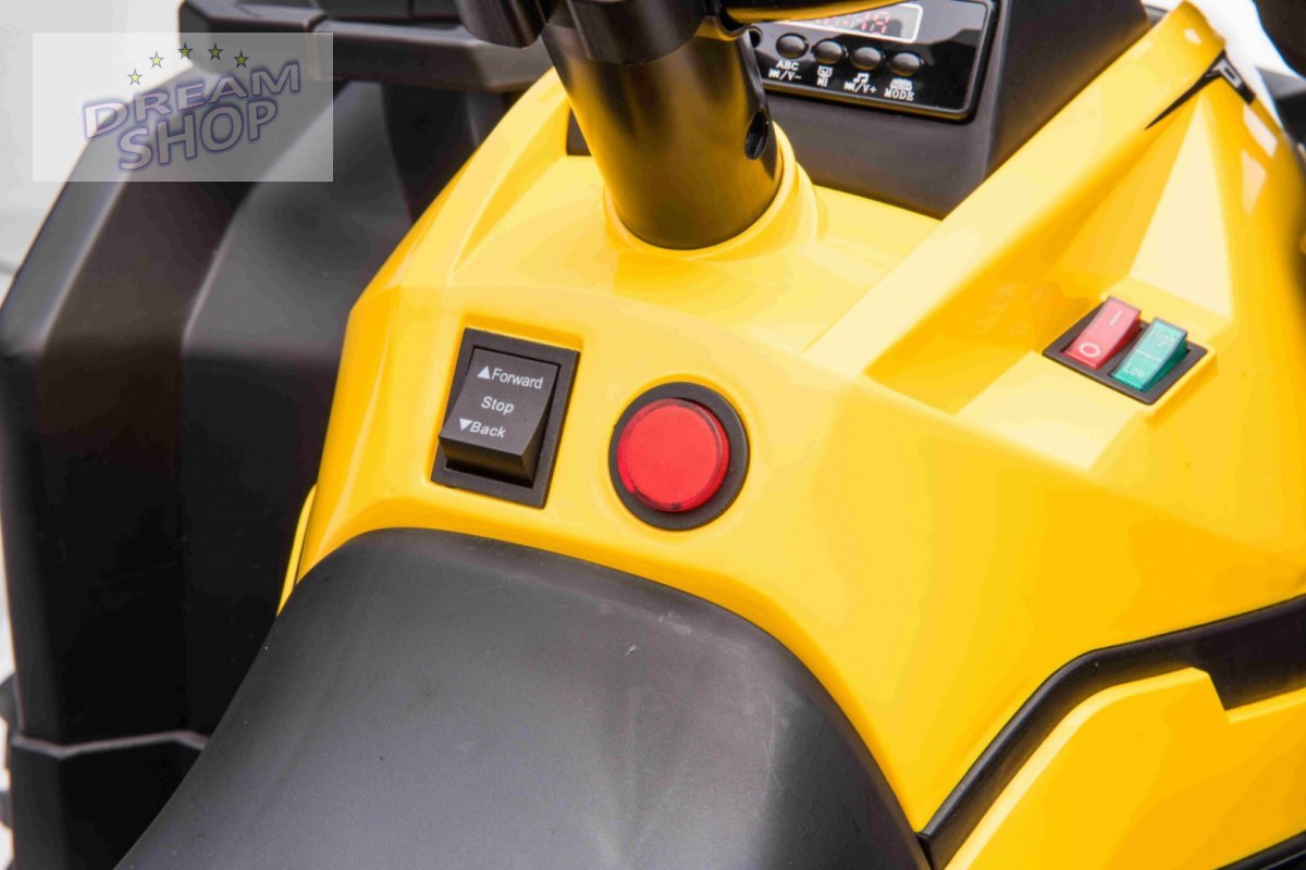 Pojazd Quad ATV Power Żółty Pojazd Quad ATV Power Żółty