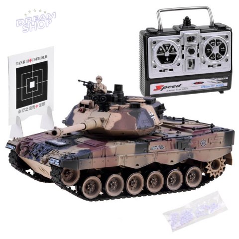 Duży zdalnie sterowany CZOŁG LEOPARD RC0106 Duży zdalnie sterowany CZOŁG LEOPARD RC0106