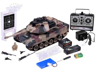 Duży zdalnie sterowany CZOŁG LEOPARD RC0106