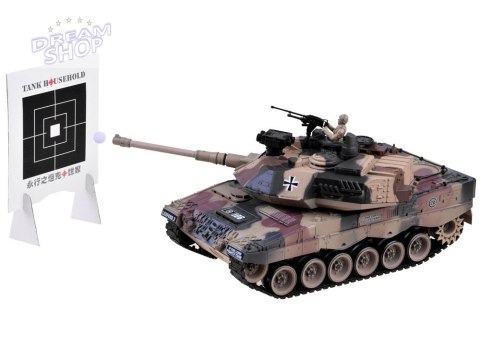 Duży zdalnie sterowany CZOŁG LEOPARD RC0106 Duży zdalnie sterowany CZOŁG LEOPARD RC0106