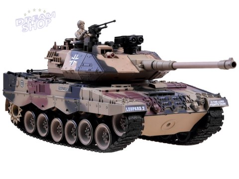 Duży zdalnie sterowany CZOŁG LEOPARD RC0106 Duży zdalnie sterowany CZOŁG LEOPARD RC0106