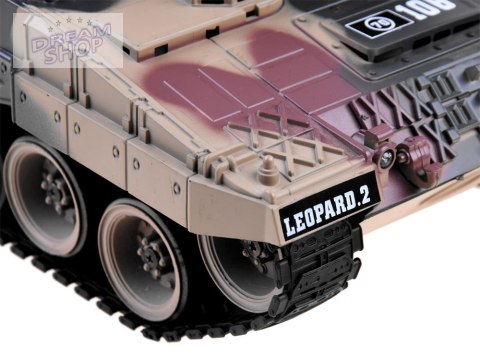 Duży zdalnie sterowany CZOŁG LEOPARD RC0106 Duży zdalnie sterowany CZOŁG LEOPARD RC0106
