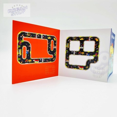 TOOKY TOY Puzzle Autostrada Makieta + 3 Samochodziki TOOKY TOY Puzzle Autostrada Makieta + 3 Samochodziki