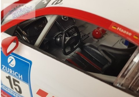 Auto R/C Audi R8 LMS Rastar 1:14 Biało-Czerwone