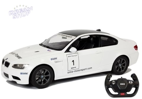 Auto R/C BMW M3 Rastar 1:14 Biały na Pilota Auto R/C BMW M3 Rastar 1:14 Biały na Pilota