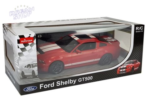 Auto R/C Ford Shelby Rastar 1:14 Czerwony na Pilota