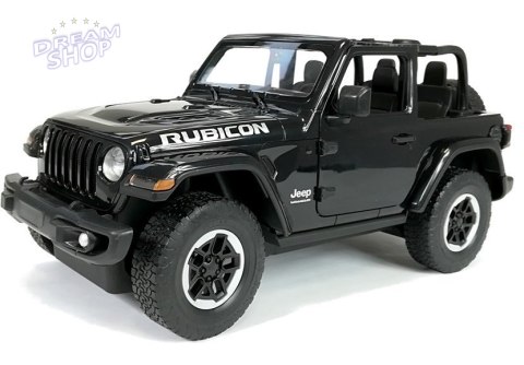 Auto R/C Jeep Wrangler Rubicon 1:14 Rastar Czarny Auto R/C Jeep Wrangler Rubicon 1:14 Rastar Czarny