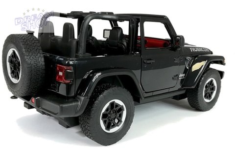 Auto R/C Jeep Wrangler Rubicon 1:14 Rastar Czarny Auto R/C Jeep Wrangler Rubicon 1:14 Rastar Czarny