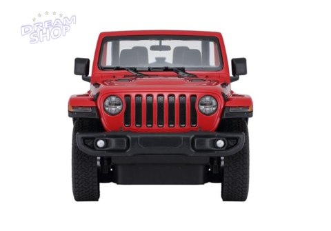 Auto R/C Jeep Wrangler Rubicon 1:14 Rastar Czerwony Auto R/C Jeep Wrangler Rubicon 1:14 Rastar Czerwony