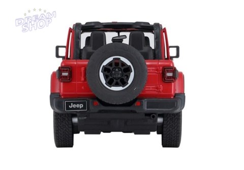 Auto R/C Jeep Wrangler Rubicon 1:14 Rastar Czerwony Auto R/C Jeep Wrangler Rubicon 1:14 Rastar Czerwony