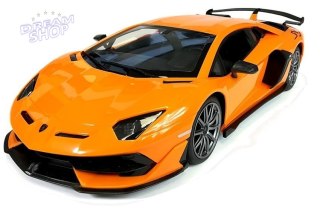 Auto R/C Lamborghini Aventador Rastar 1:14 Pomarańczowy