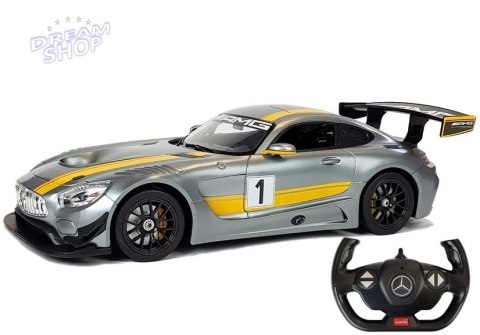 Auto R/C Mercedes AMG GT3 Rastar 1:14 Szare na pilota Auto R/C Mercedes AMG GT3 Rastar 1:14 Szare na pilota
