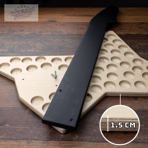 Łapacz Kapsli Gitara tablica na kolekcję kapsli Łapacz Kapsli Gitara tablica na kolekcję kapsli
