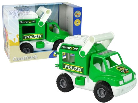 Samochód Policja Auto ConsTruck Zielony Polesie 41906 Samochód Policja Auto ConsTruck Zielony Polesie 41906