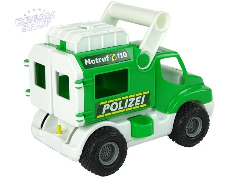 Samochód Policja Auto ConsTruck Zielony Polesie 41906 Samochód Policja Auto ConsTruck Zielony Polesie 41906