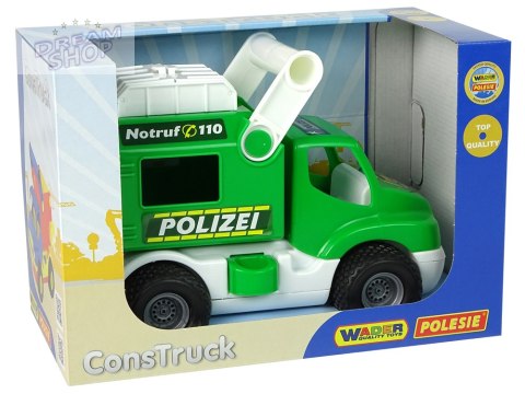 Samochód Policja Auto ConsTruck Zielony Polesie 41906 Samochód Policja Auto ConsTruck Zielony Polesie 41906
