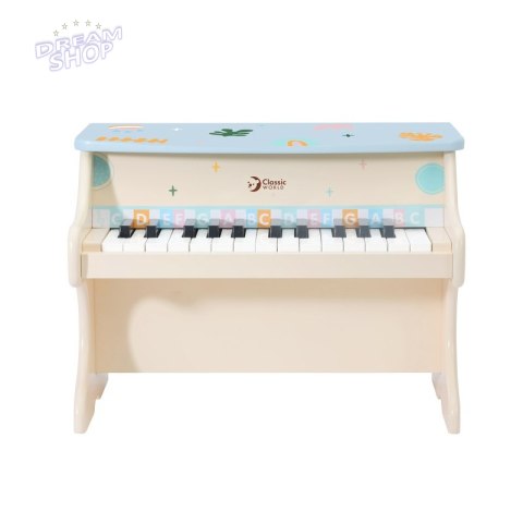 CLASSIC WORLD Pianino Muzyczne dla Dzieci Nauka Gry + Książeczka CLASSIC WORLD Pianino Muzyczne dla Dzieci Nauka Gry + Książeczka