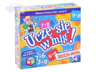 Tabliczka mnożenia - Uczę się w mig MG GR0395
