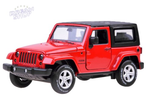Auto terenowe Jeep Wrangler metalowy 1:32 ZA3751 Auto terenowe Jeep Wrangler metalowy 1:32 ZA3751