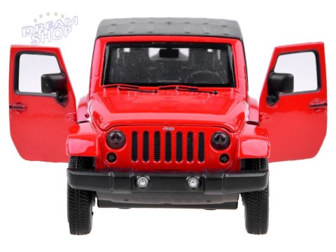 Auto terenowe Jeep Wrangler metalowy 1:32 ZA3751 Auto terenowe Jeep Wrangler metalowy 1:32 ZA3751