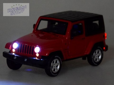 Auto terenowe Jeep Wrangler metalowy 1:32 ZA3751 Auto terenowe Jeep Wrangler metalowy 1:32 ZA3751