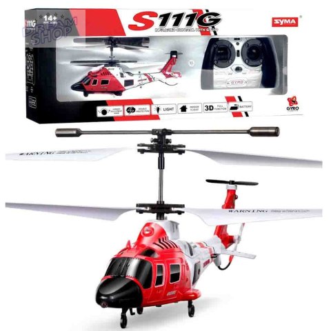 Helikopter Syma S111G Zdalnie sterowany Zabawka na pilota RC0541