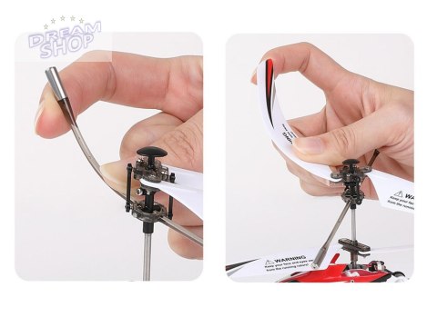 Zdalnie sterowany Metalowy Helikopter Syma S107H Stabilizacja Gyro RC0544