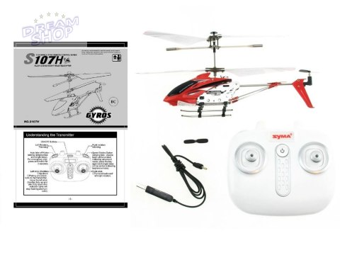 Zdalnie sterowany Metalowy Helikopter Syma S107H Stabilizacja Gyro RC0544 Zdalnie sterowany Metalowy Helikopter Syma S107H Stabilizacja Gyro RC0544