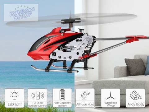 Zdalnie sterowany Metalowy Helikopter Syma S107H Stabilizacja Gyro RC0544 Zdalnie sterowany Metalowy Helikopter Syma S107H Stabilizacja Gyro RC0544