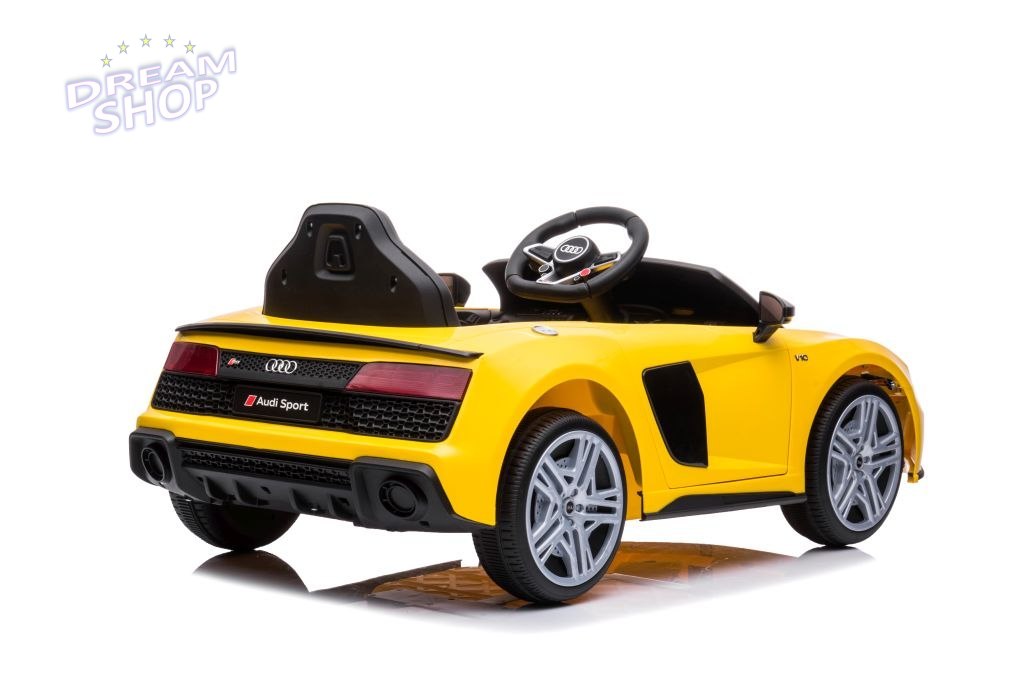 Auto Na Akumulator Audi R8 Lift A300 Żółte Auto Na Akumulator Audi R8 Lift A300 Żółte