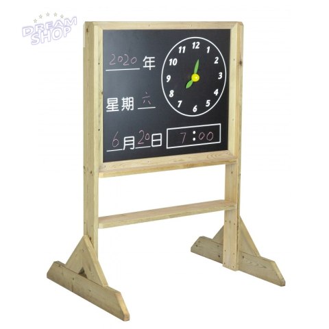 CLASSIC WORLD EDU Tablica Manipulacyjna Kredowa 2w1 Nauka Czasu i Pogody CLASSIC WORLD EDU Tablica Manipulacyjna Kredowa 2w1 Nauka Czasu i Pogody