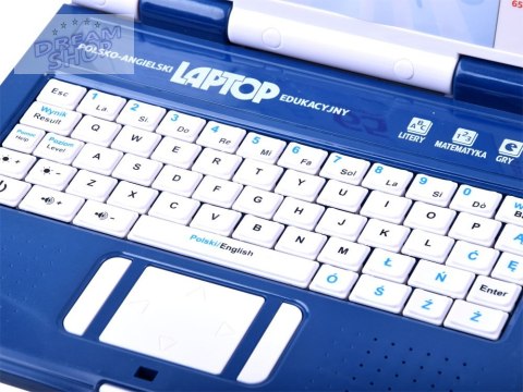 Laptop edukacyjny polsko angielski 65funkcji ZA3321 Laptop edukacyjny polsko angielski 65funkcji ZA3321