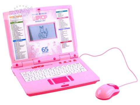 Laptop edukacyjny polsko angielski 65funkcji ZA3321 Laptop edukacyjny polsko angielski 65funkcji ZA3321
