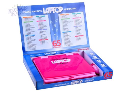 Laptop edukacyjny polsko angielski 65funkcji ZA3321 Laptop edukacyjny polsko angielski 65funkcji ZA3321