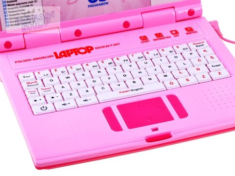 Laptop edukacyjny polsko angielski 65funkcji ZA3321 Laptop edukacyjny polsko angielski 65funkcji ZA3321