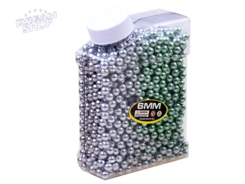 Plastikowe naboje KULKI do pistoletu 6 mm ZA2474 Plastikowe naboje KULKI do pistoletu 6 mm ZA2474