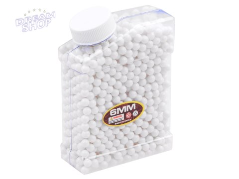 Plastikowe naboje KULKI do pistoletu 6 mm ZA2474 Plastikowe naboje KULKI do pistoletu 6 mm ZA2474