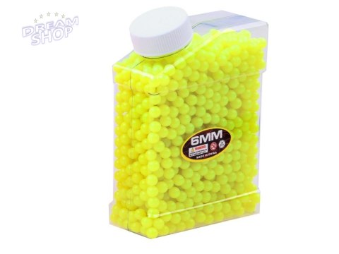 Plastikowe naboje KULKI do pistoletu 6 mm ZA2474 Plastikowe naboje KULKI do pistoletu 6 mm ZA2474