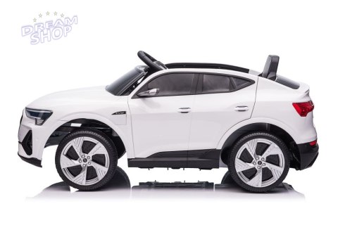 Auto Na Akumulator Audi E- Tron Białe QLS-6688 Auto Na Akumulator Audi E- Tron Białe QLS-6688