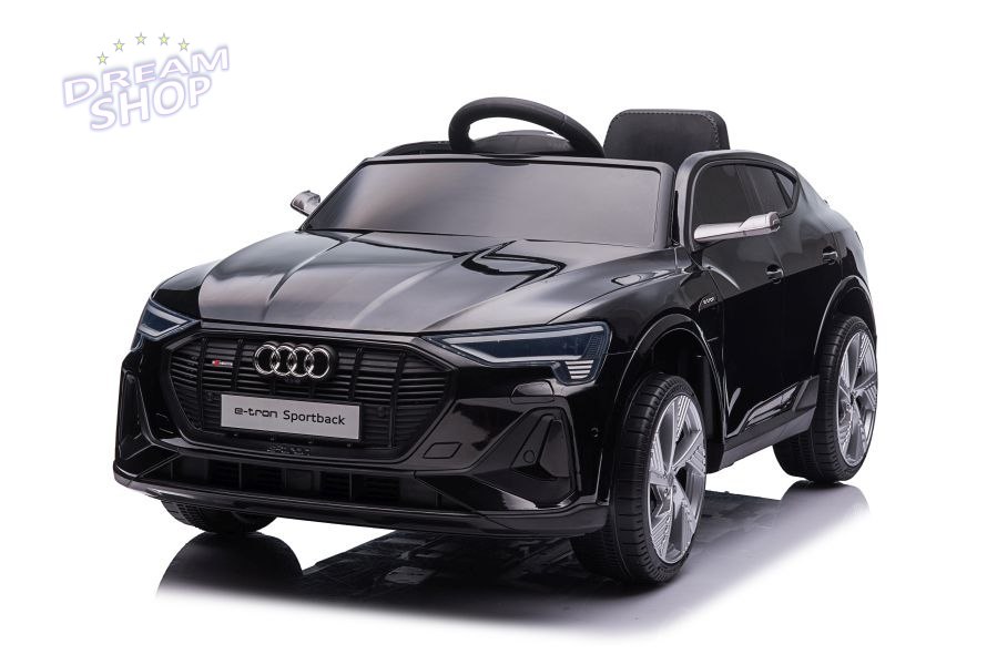 Auto Na Akumulator Audi E- Tron Czarne QLS-6688 Auto Na Akumulator Audi E- Tron Czarne QLS-6688
